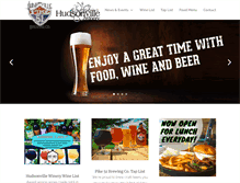Tablet Screenshot of hudsonvillewinery.com